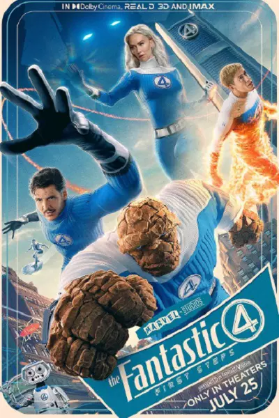 فیلم چهار شگفت انگیز: گام‌های نخست 2025 دوبله فارسی