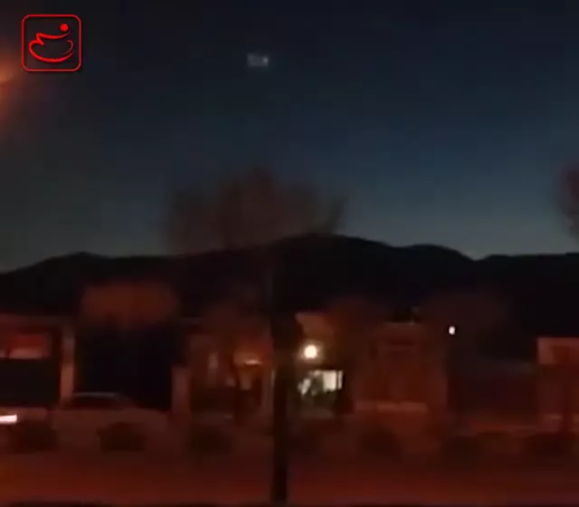 انفجار شی نورانی در مرز سمنان و خراسان شمالی