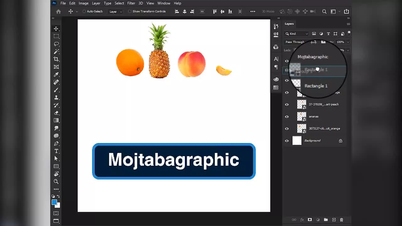 آمورش لایه های فتوشاپ / panel layers photoshop