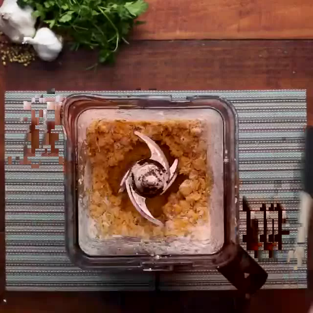اموزش ساده تهیه فلافل با غذاساز