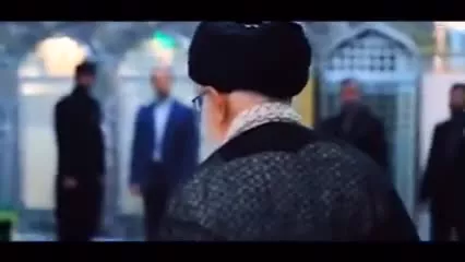 حضور رهبر انقلاب در مراسم غبار روبی حرم امام رضا (ع)
