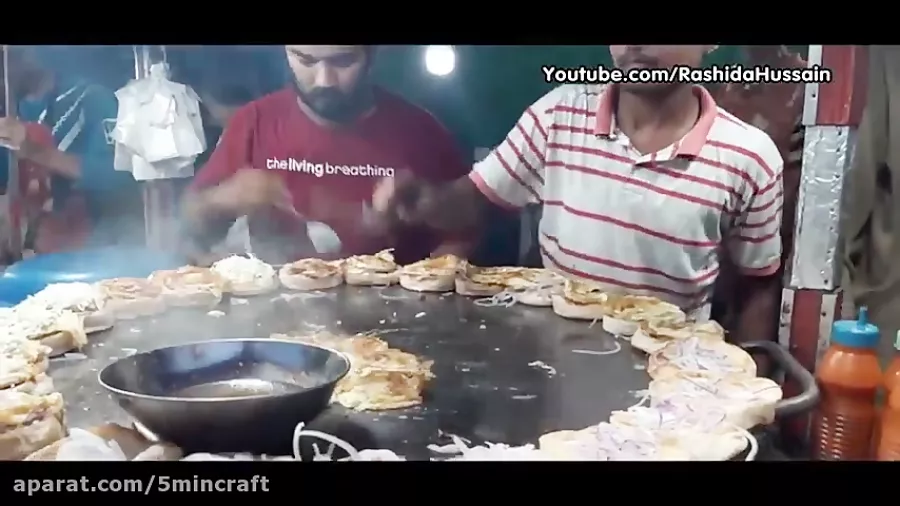 همبرگر سریع پاکستانی (فست فود واقعی)