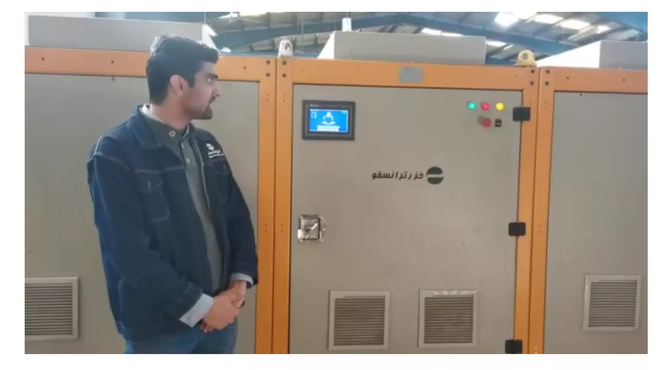 دستگاه رکتیفایر الکترووینینگ نیکل 8000 آمپر 12 پالس راکتور اشباع با کنترل PLC