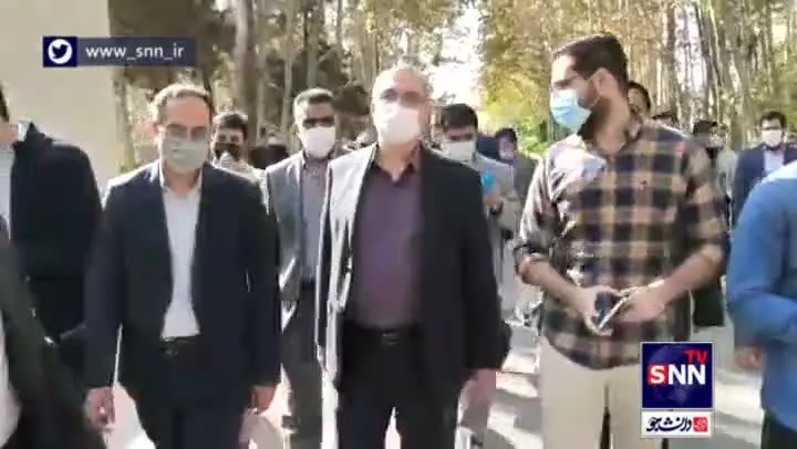 گفتگوی صمیمی وزیر بهداشت با دانشجویان