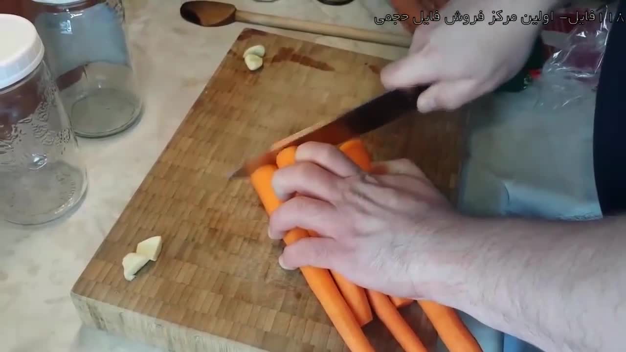 آموزش درست کردن ترشی- فیلم رایگان آموزش تهیه انواع ترشی-(ترشی هویج و پیاز)