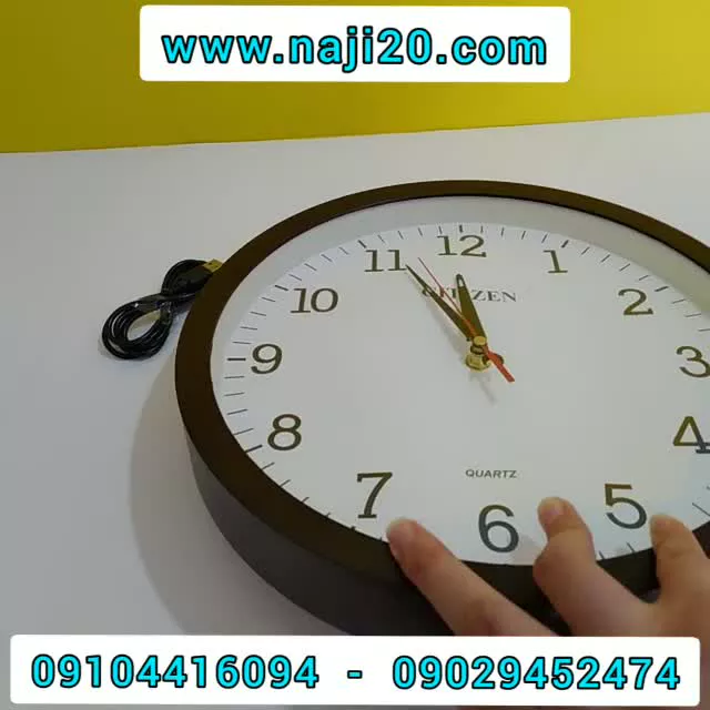 ساعت دیواری دوربین دار عالی ۰۹۱۰۴۴۱۶۰۹۲