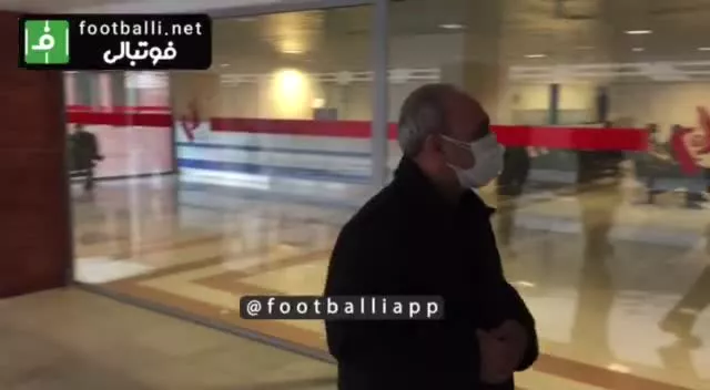 حضور مدیرعامل اسبق پرسپولیس در بیمارستان