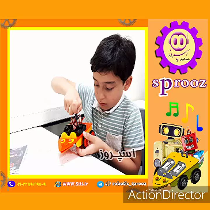 آموزش ساخت روبات به کودکان و نوجوانان در موسسه روباتیک اسپروز