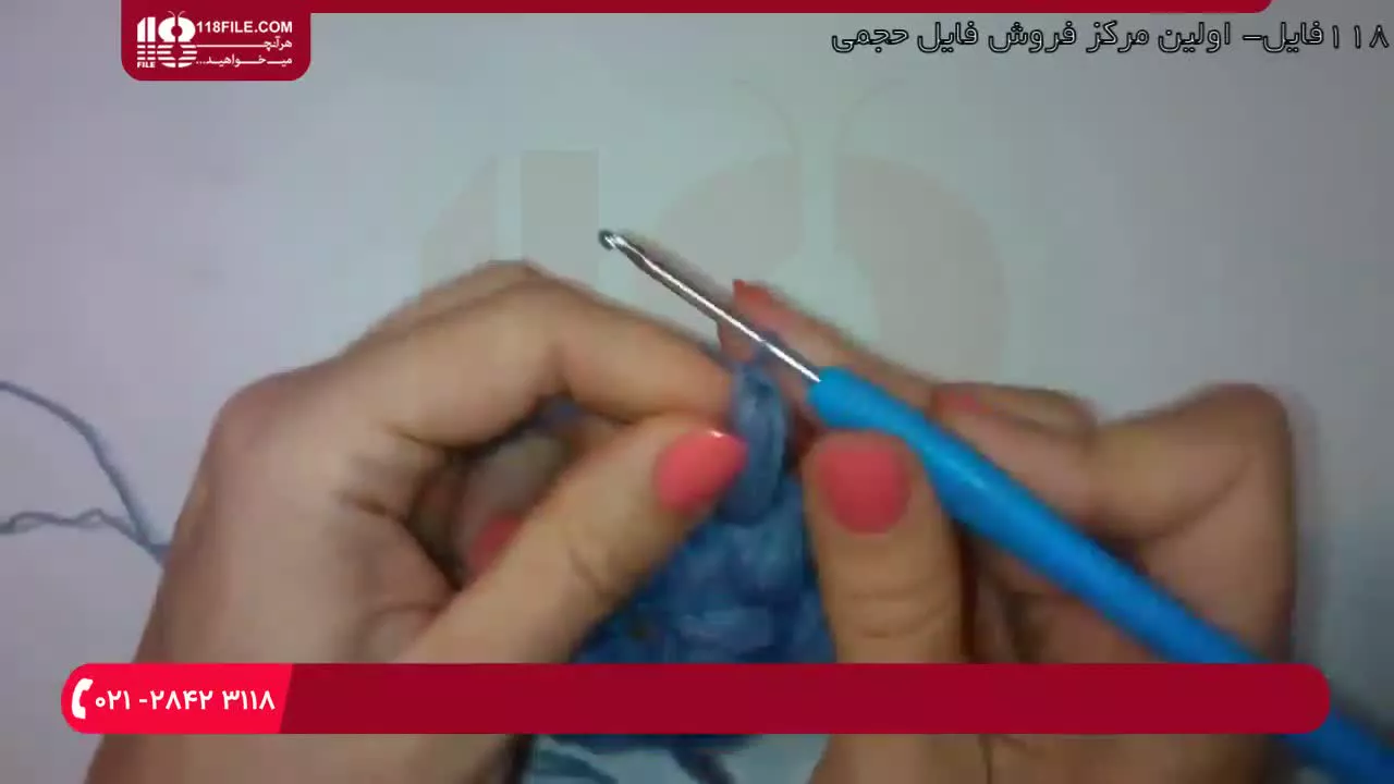 آموزش بافت کلاه و شالگردن - آموزش قلاب بافی زیبا و آسان