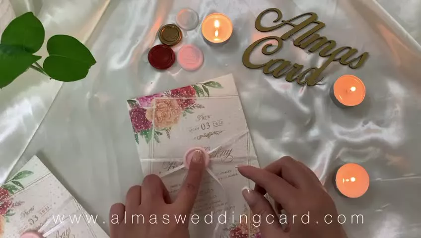 کارت عروسی کد 322 الماس کارت