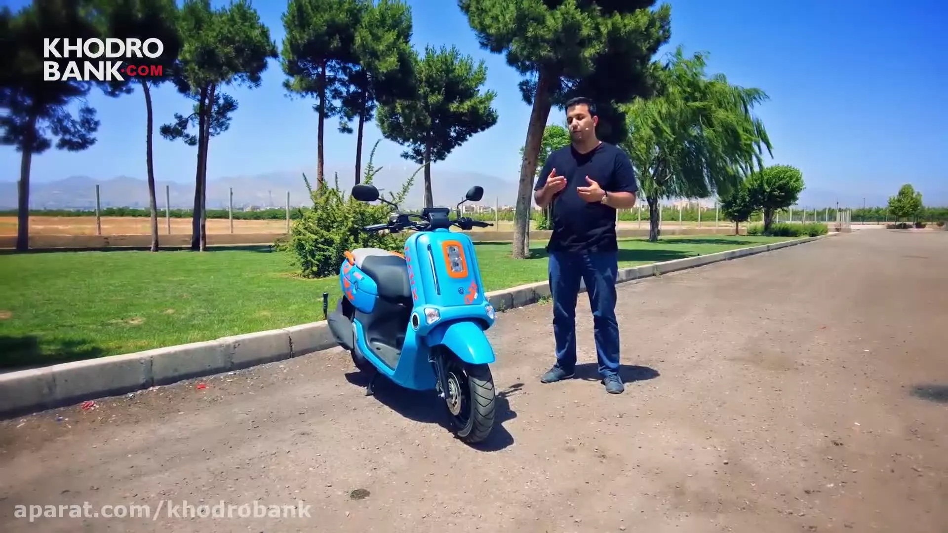فیلم بررسی موتورسیکلت یاماها کیوبیکس در تهران