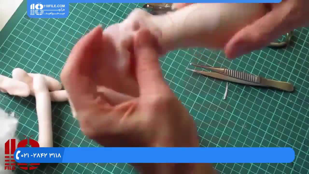 آموزش عروسک سازی :: عروسک روسی :: دوخت عروسک :: دوخت عروسک روسی نمدی