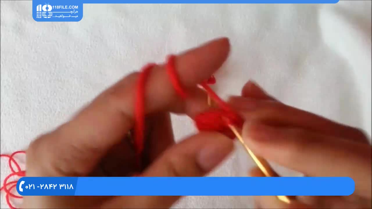 آموزش عروسک سازی :: ساخت عروسک :: قلاب دوزی :: بافت عروسک قارچ کلاه قرمزی