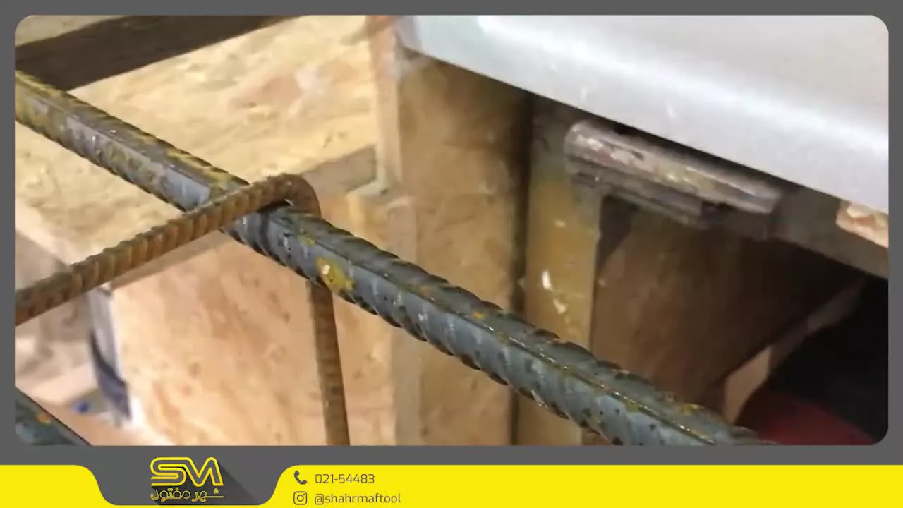 آرماتور بندی میلگرد با مفتول سیاه