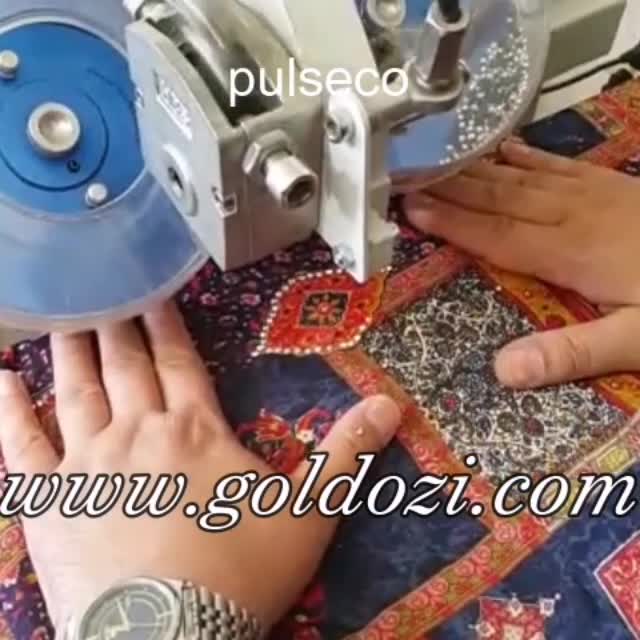 دستگاه نگین زن روی پارچه