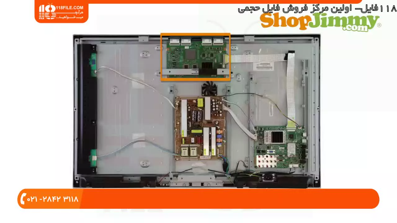 تعمیرات تلویزیون - آموزش تعمیر برد تی-کان تا مراحل جزئیاتی
