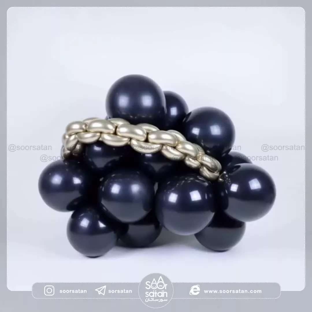 آموزش بادکنک آرایی زنجیر
