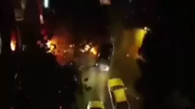 🔸به‌کارگیری «پهپاد» توسط یگان ویژه پلیس/ کشف بمب‌های دست‌ساز