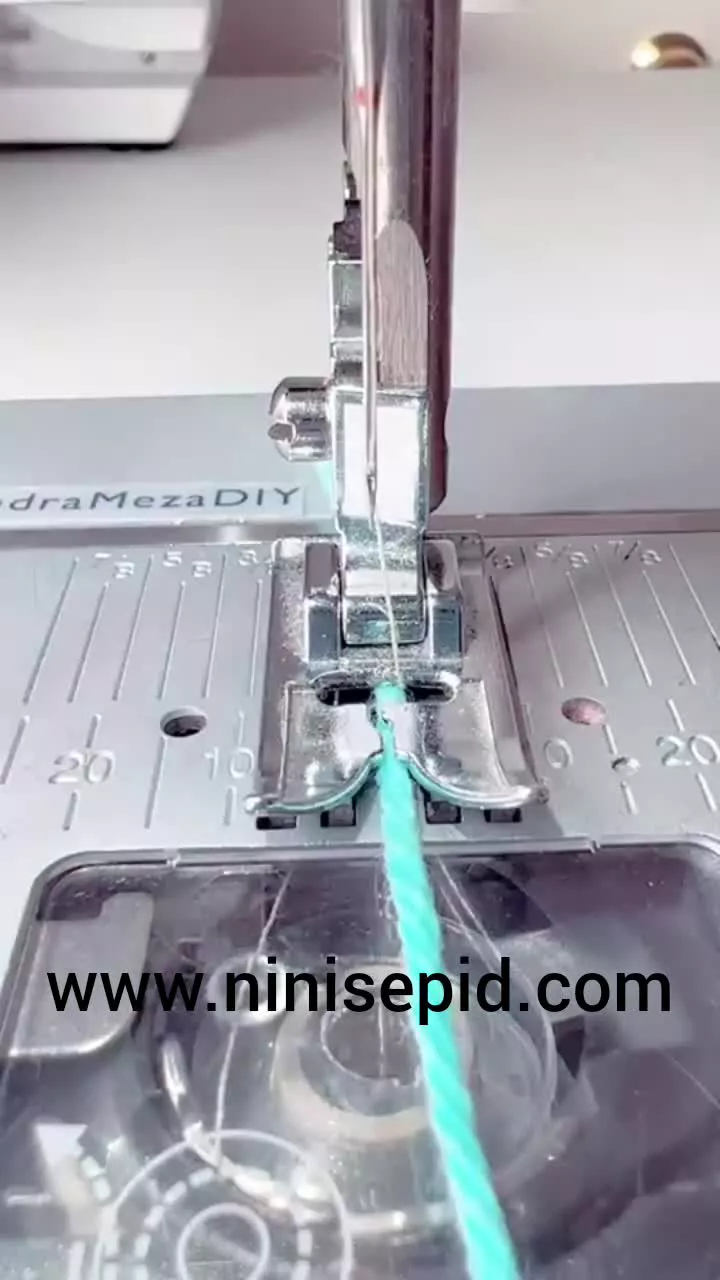 ترفند ساده چرخ خیاطی