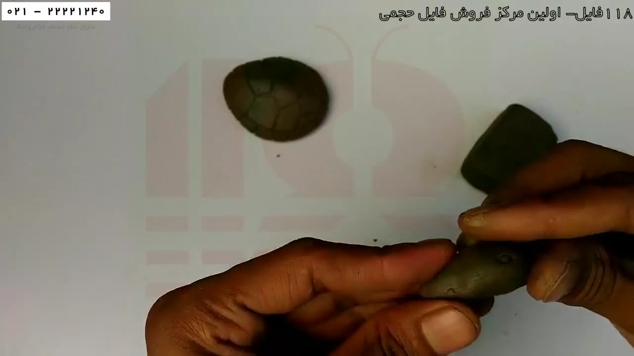 مجسمه سازی به کودکان-ساخت مجسمه-آموزش مجسمه لاک پشت دریایی