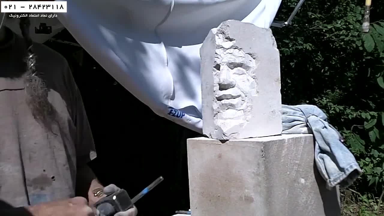 گوهر تراشی - تراش سنگ - سنگ تراشی - سنگ تراشی مجسمه