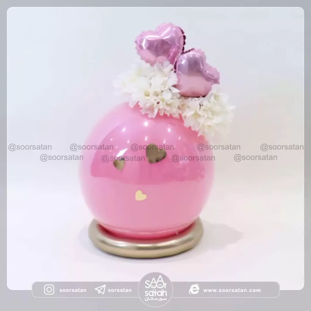 بادکنک آرایی گوی قلب