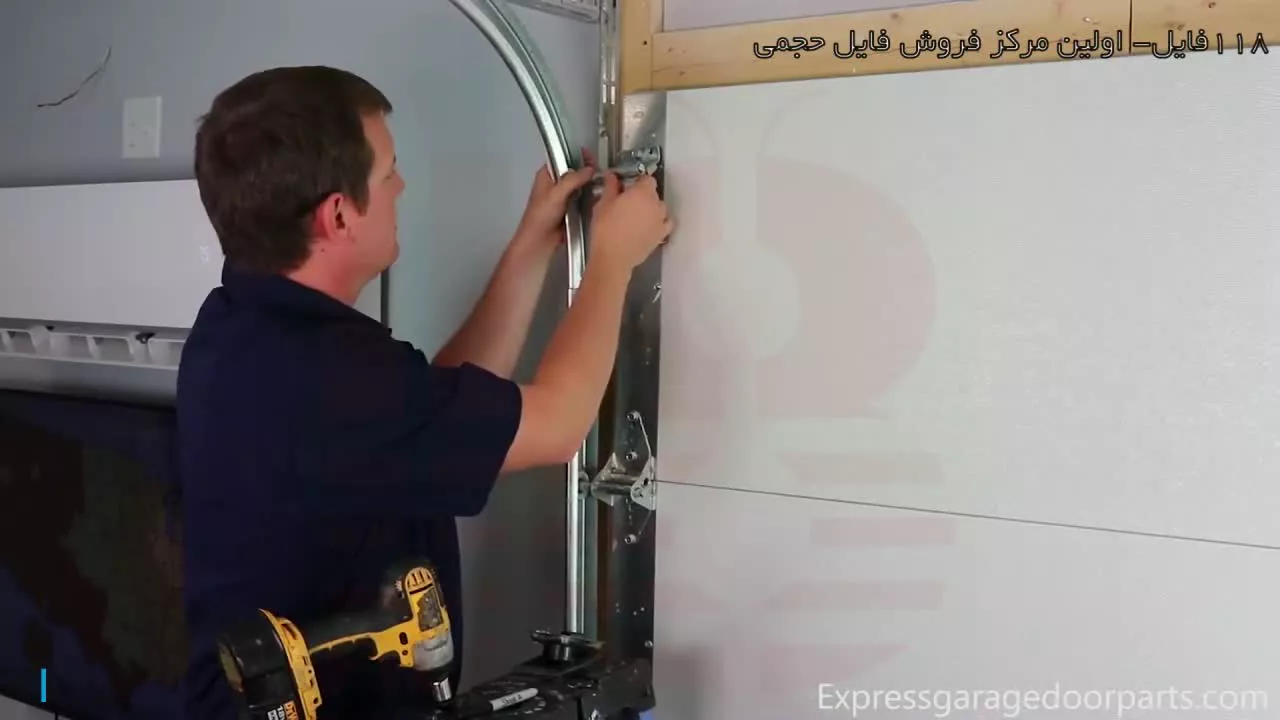 نصب کرکره برقی-آموزش جک درب پارکینگ- نحوه تبدیل فنر تکی به فنر جفتی