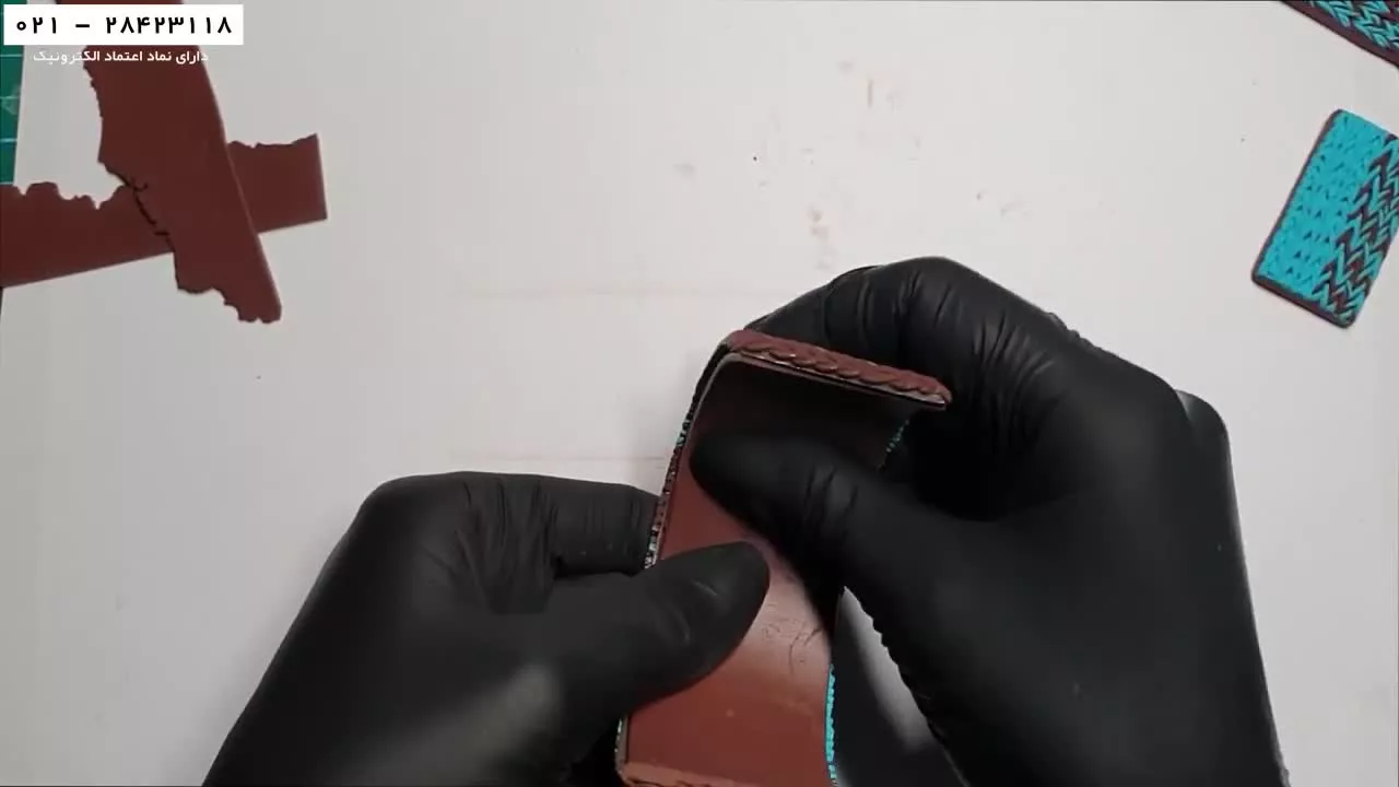 ساخت زیورآلات خمیری-آموزش ساخت زیورآلات با خمیر-ساخت دستبند حصیری
