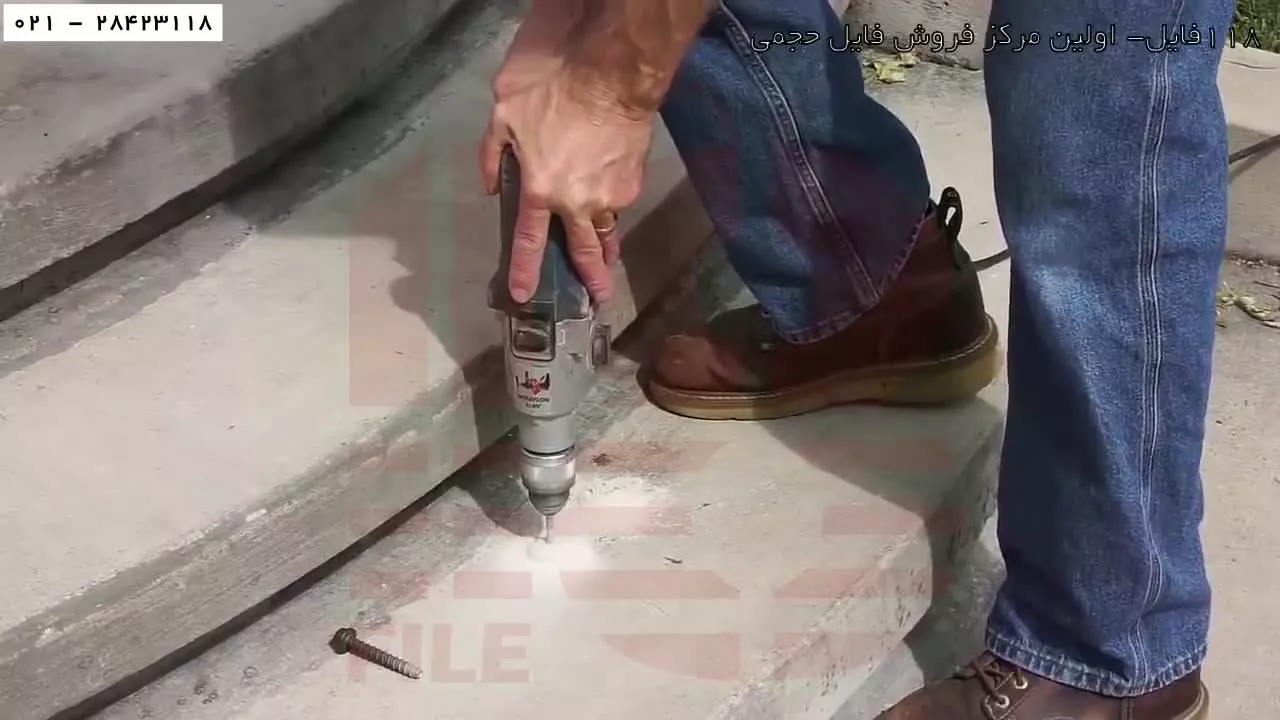 نحوه نصب نرده استیل - آموزش نصب نرده آهنی راه پله