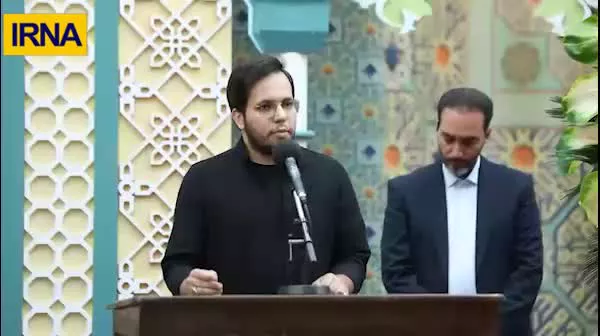 سخنان بغض آلود حامد سلطانی ، مجری تلویزیون در مراسم ختم همسر و فرزند خردسالش