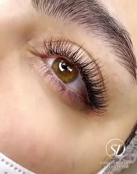 آموزش اکستنشن مژه در تهران با سارا دماوندی