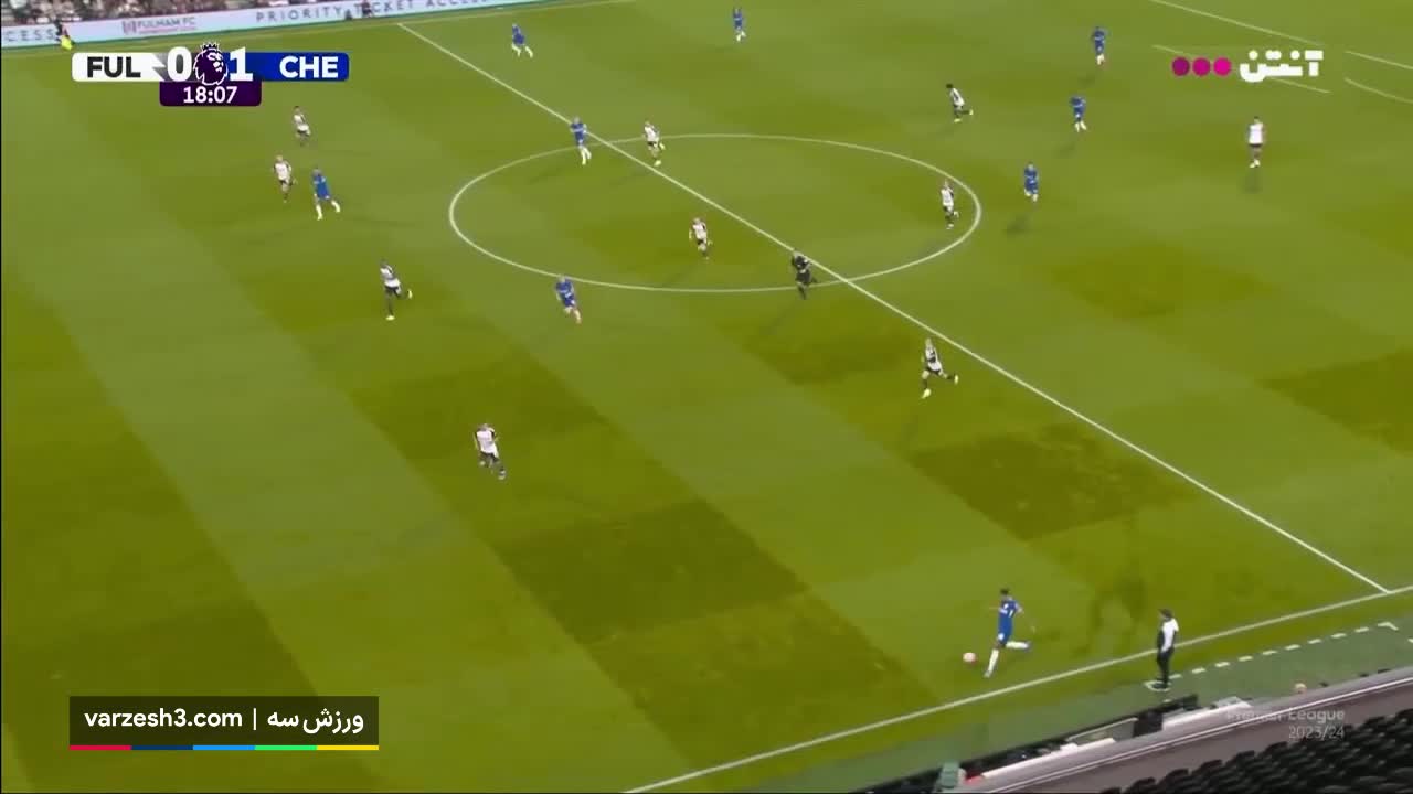 خلاصه بازی فولام 0 -2 چلسی