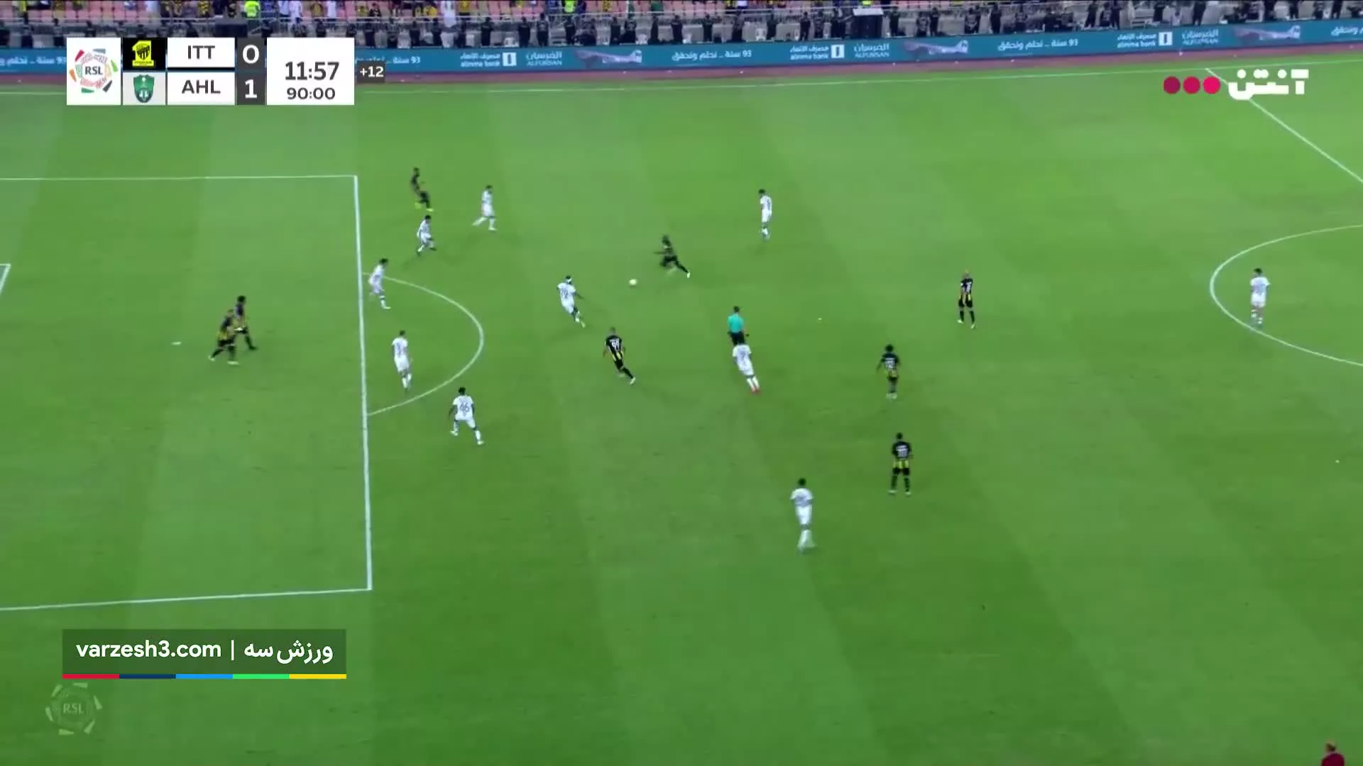 دبل گل مردود بنزما برابر الاهلی