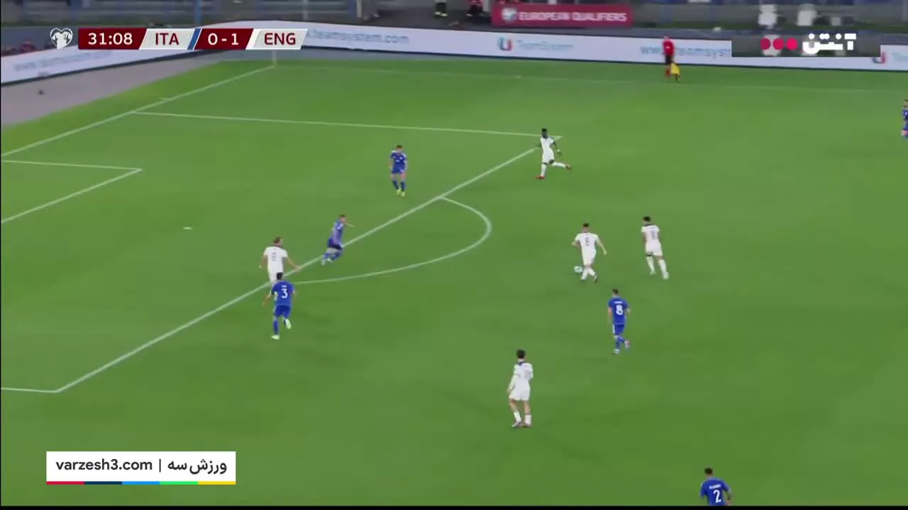 خلاصه بازی ایتالیا 1 - انگلیس 2
