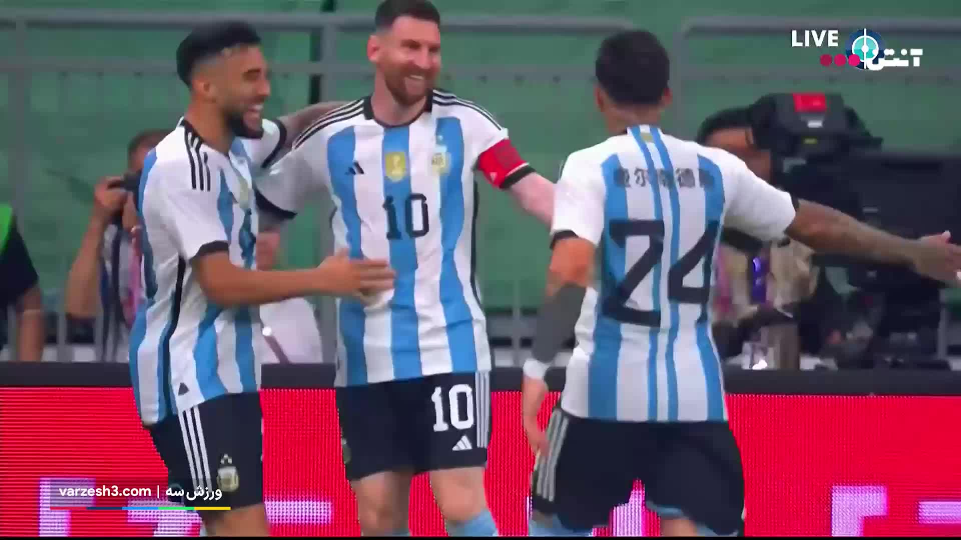 سوپرگل مسی - گل اول آرژانتین 1-0 به استرالیا