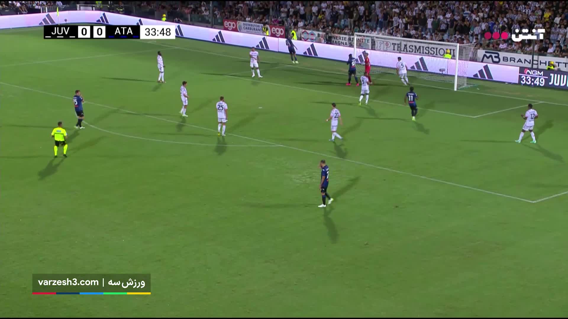 خلاصه بازی یوونتوس 0 -0 آتالانتا