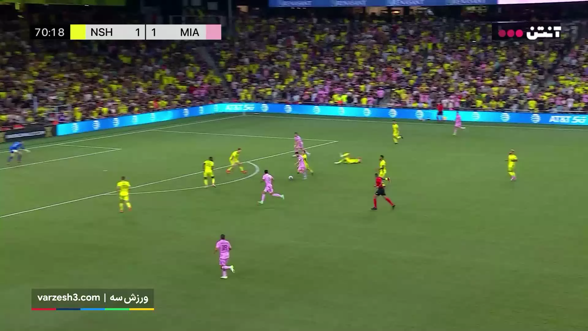 خلاصه بازی نشویل 1 (9) -1 (10) اینتر میامی