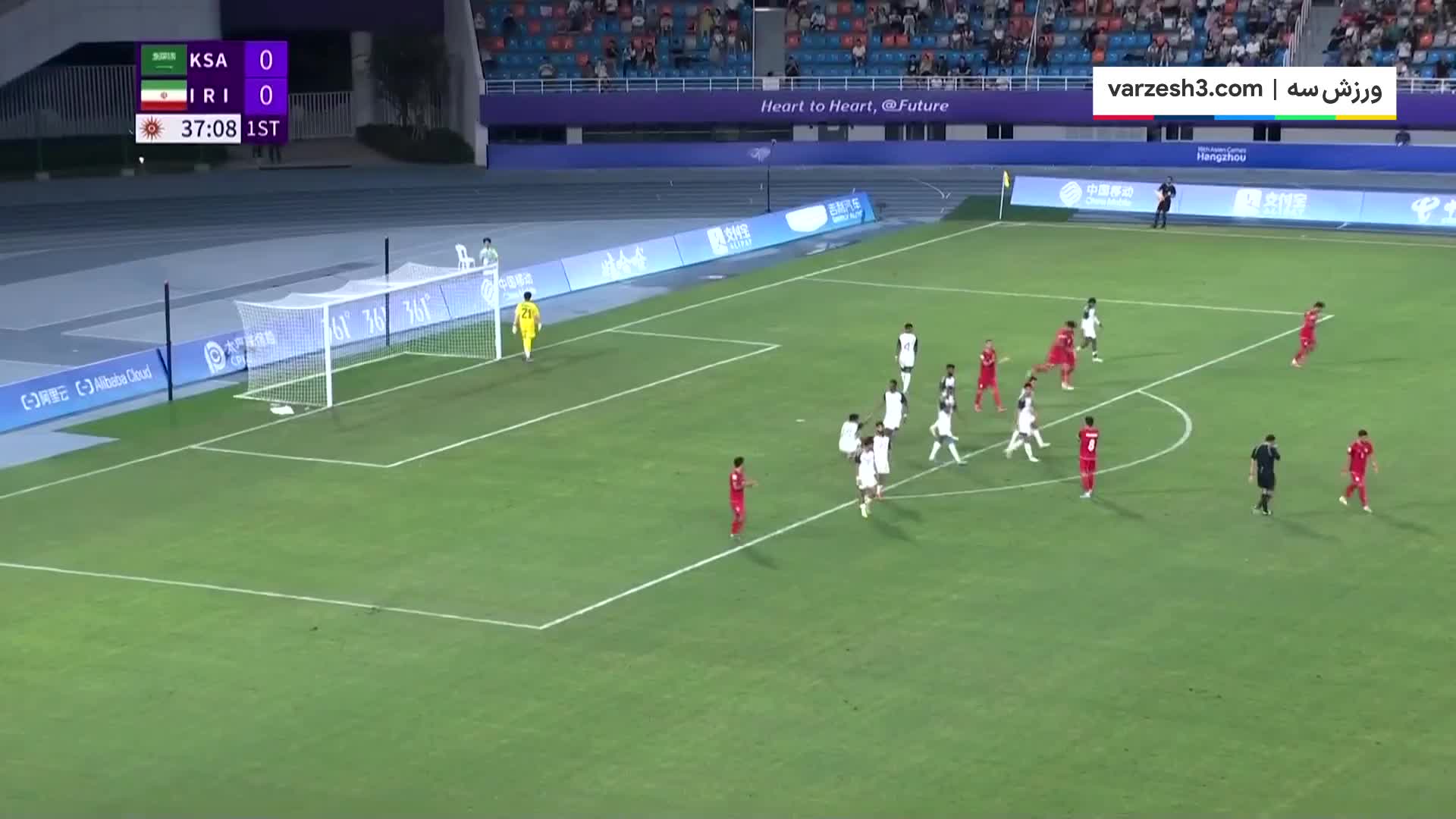 خلاصه بازی امید عربستان 0 -0 امید ایران