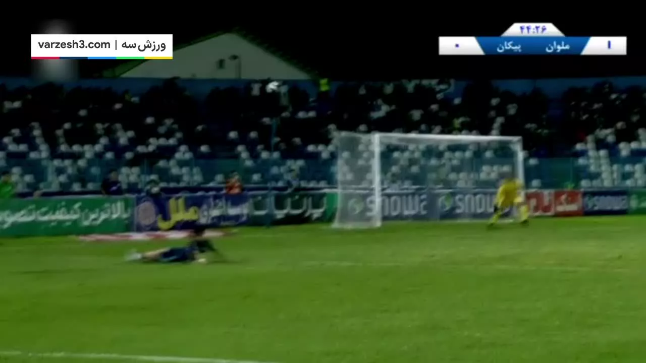 خلاصه بازی ملوان 2 -0 پیکان