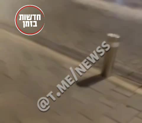   تصاویری از اولین دقایق حمله موشکی سپاه در تل‌آویو