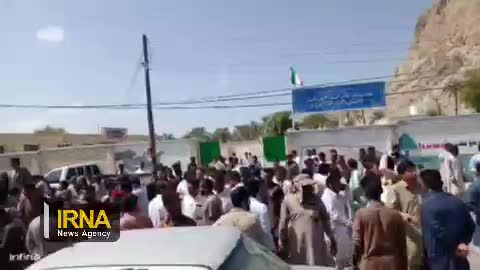   اولین تصاویر از حادثه تروریستی و خونین در نیکشهر؛ چهار نفر شهید شدند