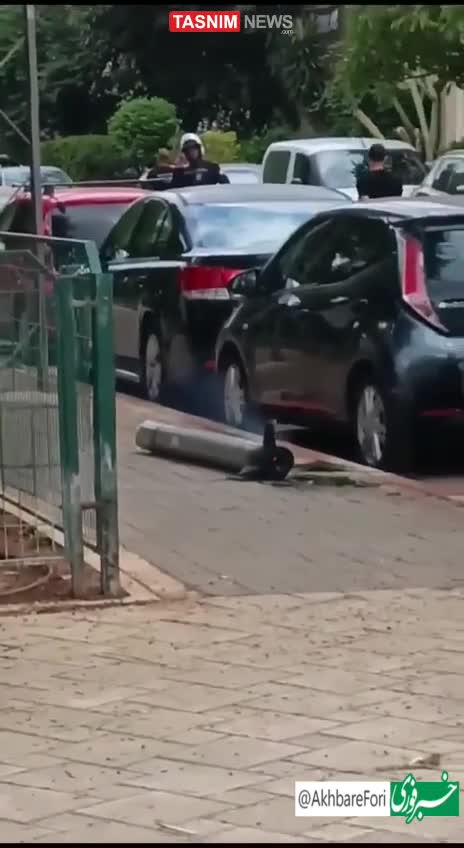   موشک گنبد آهنین به اشتباه در تل‌آویو فرود آمد