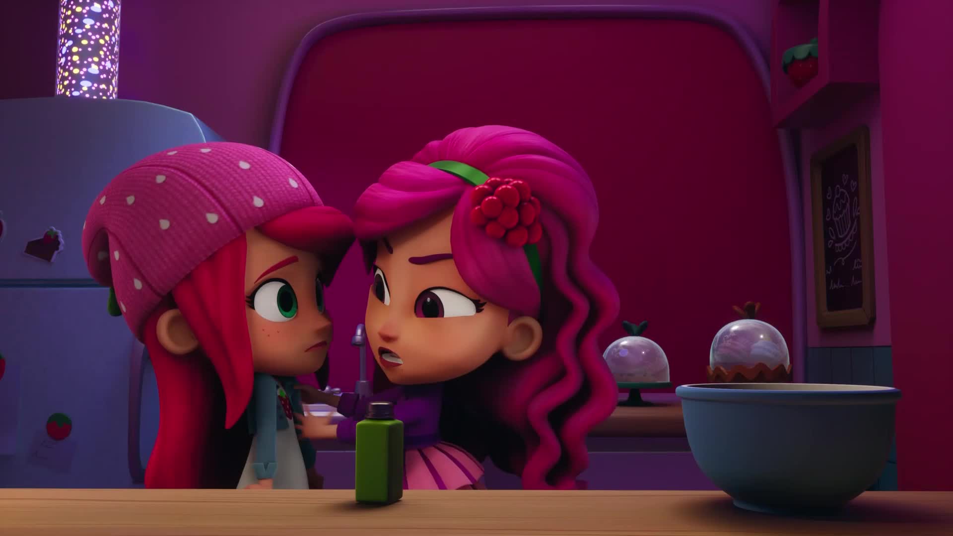 انیمیشن دختر توت فرنگی : مسابقه بهاری {1080p} دوبله