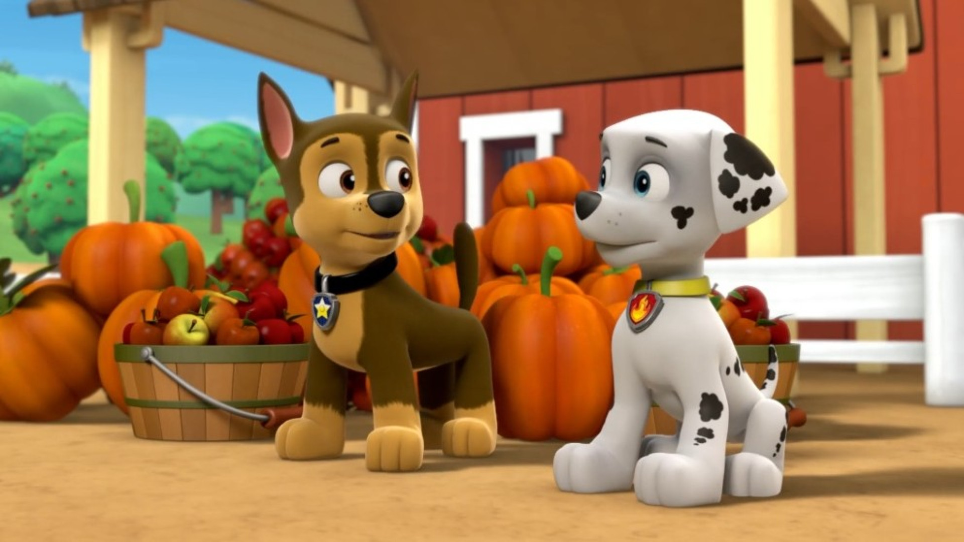 انیمیشن سگ های نگهبان دوبله فارسی: فستیوال پاییزی