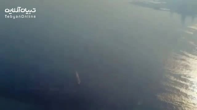   تصاویری از عبور هواپیمای جمهوری اسلامی ایران با خلبانی قالیباف از روی ناو اسرائیل