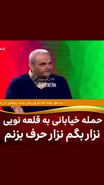   حمله تند خیابانی به قلعه‌نویی: نزار حرف بزنم، جام جهانی را که فتح نکردید!