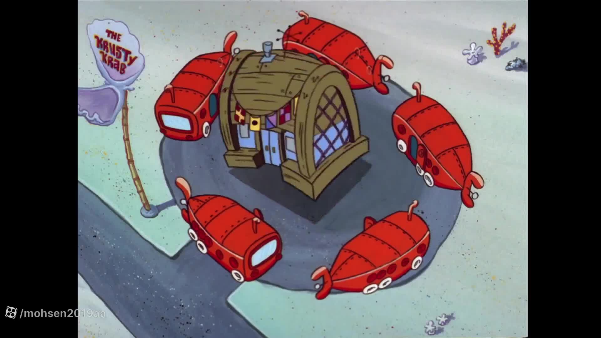 انیمیشن خنده دار باب اسفنجی_باب اسفنجی دوبله فارسی_باب اسفنجی شلوار مکعبی