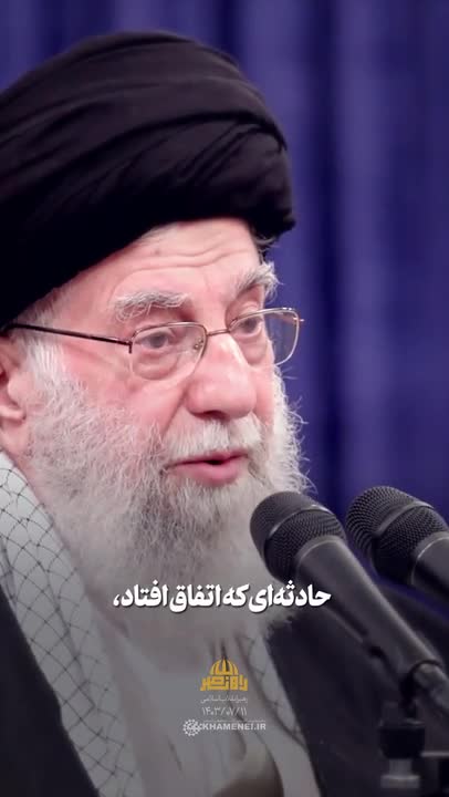   بیانات حزن‌آلود صبح امروز رهبر انقلاب در عزای شهید سید حسن نصرالله