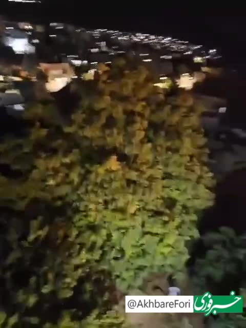   لحظه شلیک موشک‌های حزب الله به سوی جولان اشغالی