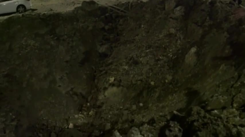   گزارش نیک شیفرین خبرنگار آمریکایی از محل برخورد موشک ایران در تل آویو